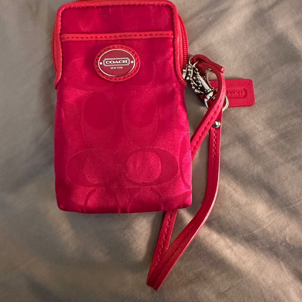 Coach wristlet